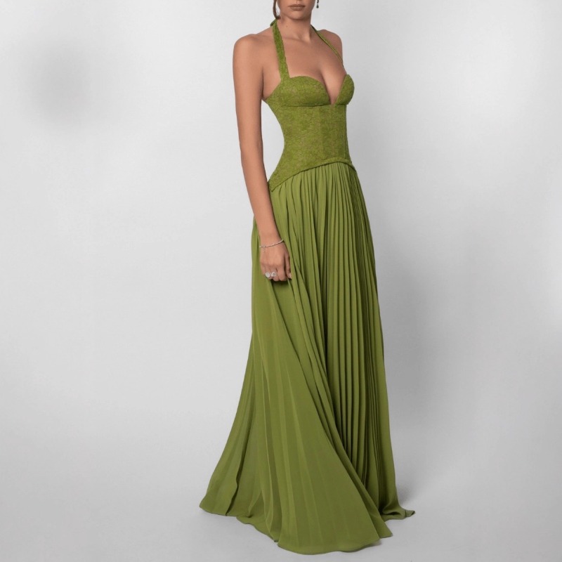 Sexy Low Cut Halter Maxi Dress - Maxi Dress Halter review and price