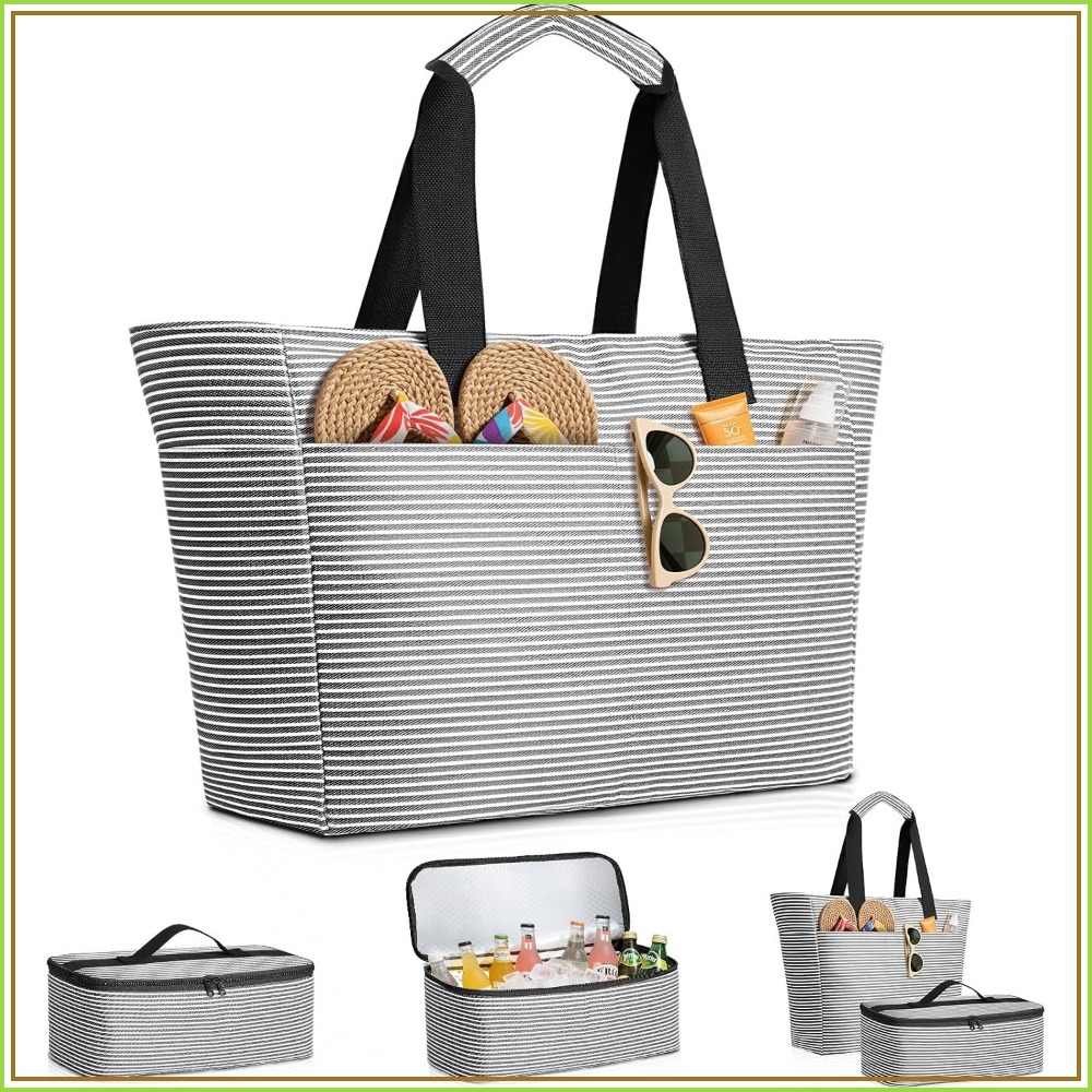 45L Waterproof Beach Bag and C - Tote Bag Beach review and price