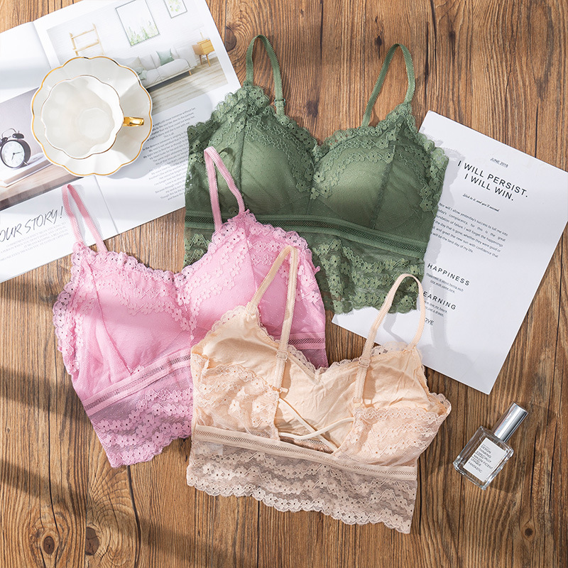 3D Sexy lace Lingerie Seamless - Bralette Triangle Set review and price