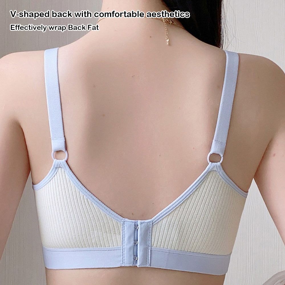 Fashion Double Buckle Nursing  - Bralette Triangle Set review and price